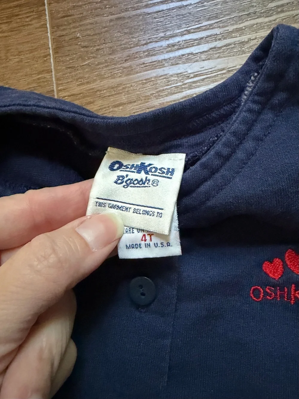 Vintage Oshkosh Bgosh girls cardigan